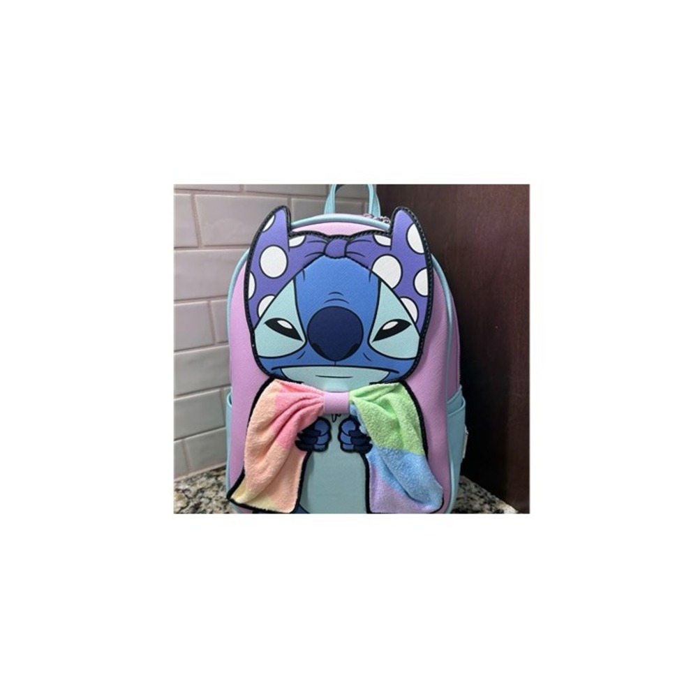 NWT LOUNGEFLY Stitch Laundry backpack